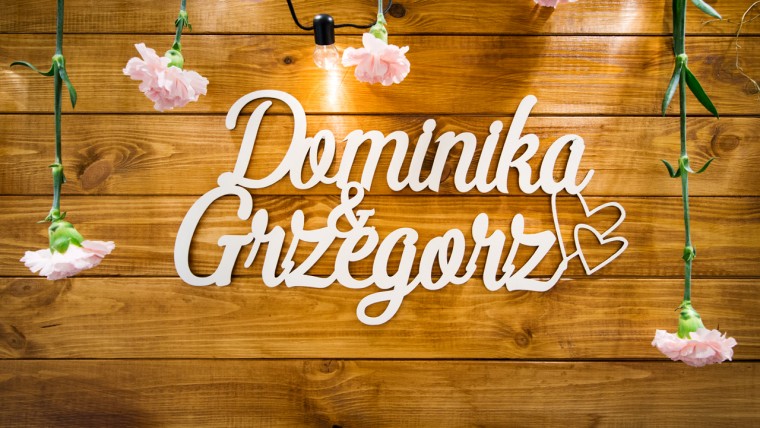 Drewniana ścianka dla Dominiki i Grzegorza – Hotel Kazimierzówka Wellness & Spa Kazimierz Dolny